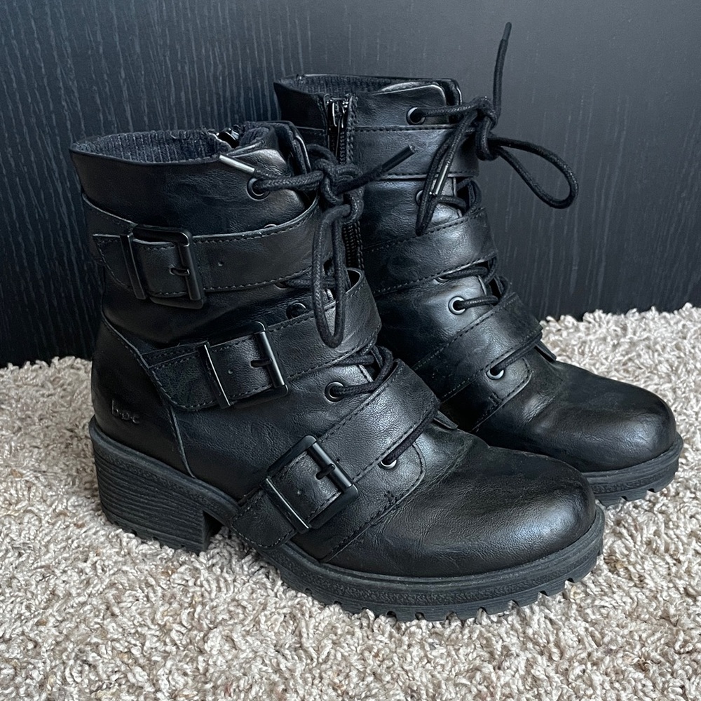 boc Black Combat Boots